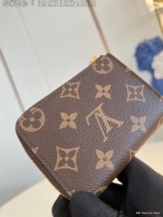 Aaa replica ru Louis Compact Wallet-11*8.5*1.5CM Vuitton Noa 0806